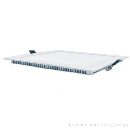 18W 3200K Warm White Led Square Panel Light Lamp 1600lm , 9